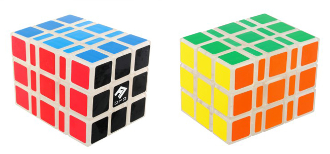 C4U Fully-Functional Shape-Shifting 3x3x5 V2 Magic Cube Transparent